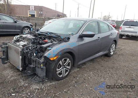 2018 Honda Civic Lx from USA, damaged, VIN 19XFC2F51JE041844